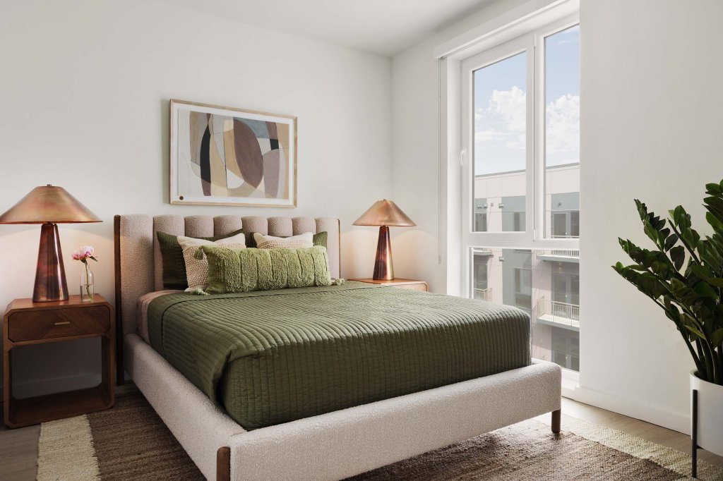 bedroom view at vista apartments in huntsville alabama